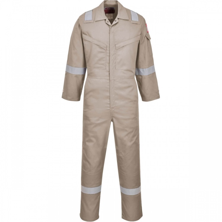 Portwest AF73 Araflame Silver Coverall